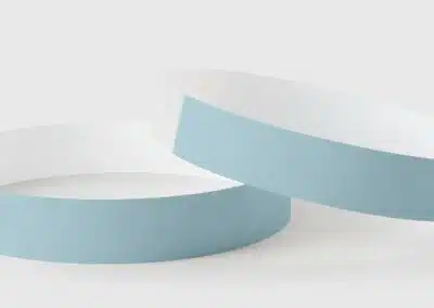 Tyvek Sky Blue Wristbands