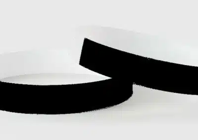 Tyvek Black Wristbands