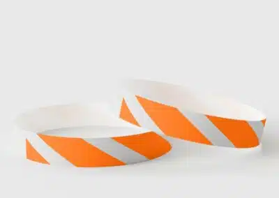 Tyvek Stripey Orange