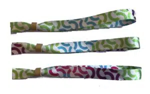 Recycled wristbands