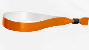 Fabric Orange wristbands