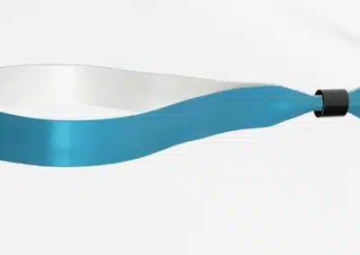 Fabric Sky Blue wristbands