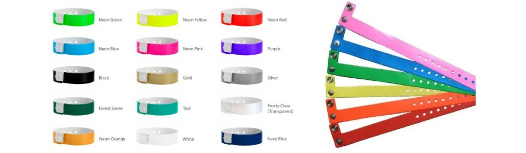 Plain Wristbands