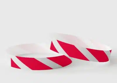 Stripey Red Tyvek