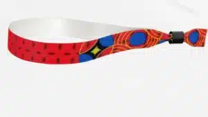 Fabric Festival Retro circles wristbands