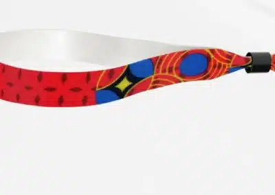 Fabric Festival Retro circles wristbands